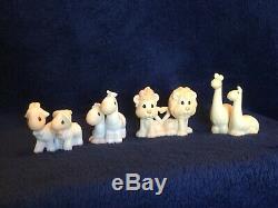 Precious Moments Noah's Ark Two by Two, 12 pc Set With Lions, & Nightlight