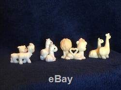 Precious Moments Noah's Ark Two by Two, 12 pc Set With Lions, & Nightlight
