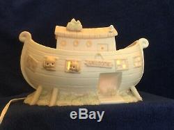 Precious Moments Noah's Ark Two by Two, 12 pc Set With Lions, & Nightlight