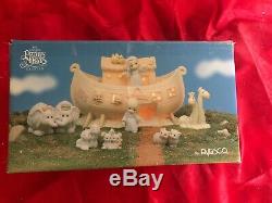 Precious Moments Noahs Ark Complete Set Nightlight Two By Two Animals, 1992