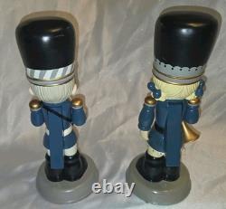 Precious Moments Nutcrackers-Drummer And Trumpet Boys