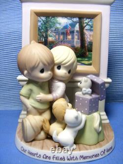 Precious Moments OUR HEARTS ARE FILLED WITH MEMORIES OF HOME Thomas Kinkade