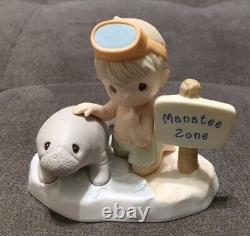 Precious Moments OUR LOVE WILL NEVER BE ENDANGERED MANATEE 824119S RARE LTD