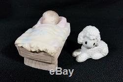 Precious Moments O Come Let Us Adore Him 9 Nativity Set of 4pc #111333