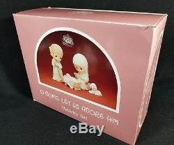 Precious Moments O Come Let Us Adore Him 9 Nativity Set of 4pc #111333