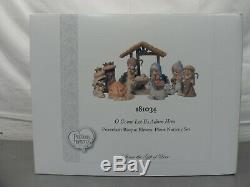 Precious Moments O Come Let Us Adore Him Deluxe 11-Piece Nativity