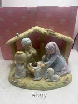 Precious Moments O Holy Night 879428 Limited Edition Nativity Scene #1994/3000