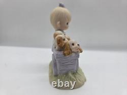 Precious Moments Original 21 God Loveth a Cheerful Giver 1978 E-1378