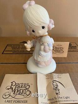 Precious Moments Original 21 Lot of 9 w boxes & many tags & inserts