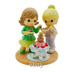 Precious Moments Our Friendship Flows With Sweetness Figurine 08' Chocolate RARE
