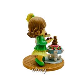 Precious Moments Our Friendship Flows With Sweetness Figurine 08' Chocolate RARE