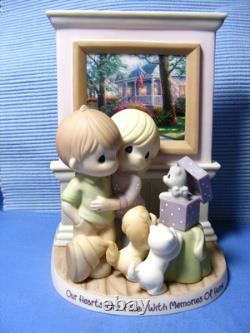 Precious Moments Our Hearts Are Filled With Memories Thomas Kinkade 0814A