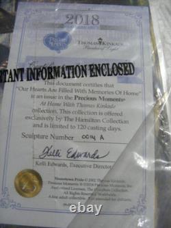 Precious Moments Our Hearts Are Filled With Memories Thomas Kinkade 0814A