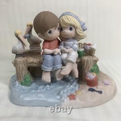 Precious Moments Our Love Is A Shore Thing Tropical Beach Island 132015 LE NEW