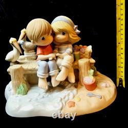 Precious Moments Our Love Is A Shore Thing Tropical Beach Island 132015 LE NEW