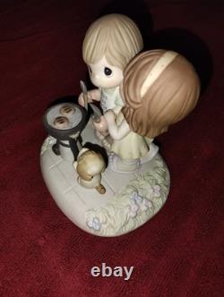 Precious Moments Our Love Sizzles BBQ Kiss A Grill Master #12210 RARE In Total