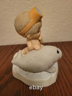 Precious Moments Our Love Will Never be Endangered Manatee Zone (No Box)