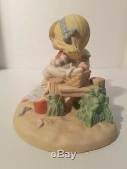 Precious Moments Our Love is a Shore Thing 132015 Porcelain Bisque Figurine 2013