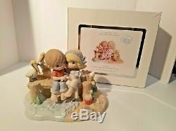 Precious Moments Our Love is a Shore Thing 132015 Porcelain Bisque Figurine 2013