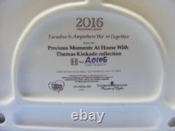 Precious Moments Paradise Is Any Where We're Together Thomas Kinkade A0106