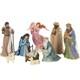Precious Moments Pipka 9pc Nativity Set 7131219 Christmas Rare New In Box