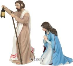 Precious Moments Pipka 9pc Nativity Set 7131219 Christmas Rare New in Box