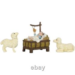 Precious Moments Pipka 9pc Nativity Set 7131219 Christmas Rare New in Box