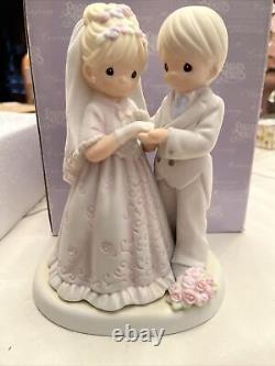 Precious Moments Porcelain FigurineFrom this Day Forward, 2005, #550027, NEW