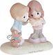 Precious Moments Porcelain Figurine Couple Puppies Multicolour Bisque Decore