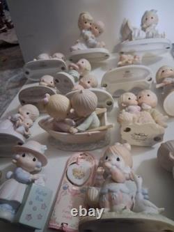 Precious Moments Porcelain Figurine Lot Of 15