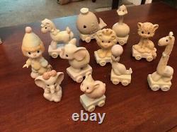 Precious Moments Porcelain Figurines Big Lot Vintage 70s 80s Hard To Find