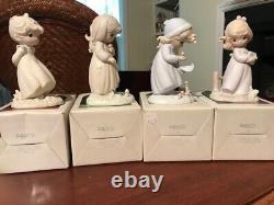 Precious Moments Porcelain Figurines Big Lot Vintage 70s 80s Hard To Find