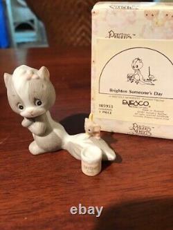 Precious Moments Porcelain Figurines Big Lot Vintage 70s 80s Hard To Find