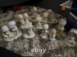 Precious Moments Porcelain Figurines Mixed Lot Boy & Girl People Theme
