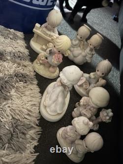 Precious Moments Porcelain Figurines Mixed Lot Boy & Girl People Theme