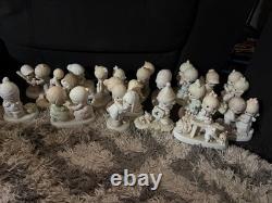 Precious Moments Porcelain Figurines Mixed Lot Boy & Girl People Theme