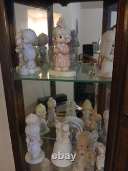 Precious Moments Porcelain Figurines Mixed Lot Girl & Boy Religious Theme