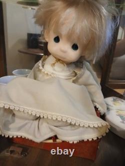 Precious Moments Porcelain Figurines Mixed Lot Girl & Boy Religious Theme