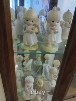 Precious Moments Porcelain Figurines Mixed Lot Girl & Boy Religious Theme