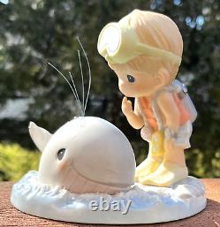 Precious Moments Porcelain Limited Edition STAY WIITH ME A WHALE 2002 108595