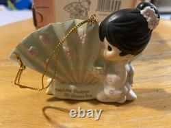 Precious Moments Porcelain Ornament May Love Blossom All Around You 115925 CCR