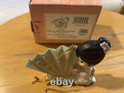 Precious Moments Porcelain Ornament May Love Blossom All Around You 115925 CCR