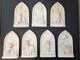 Precious Moments Psalm 23 Windows Complete Set Of 7 Limited Edition