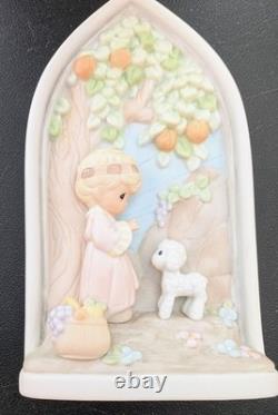 Precious Moments Psalm 23 Windows Complete Set of 7 Limited Edition