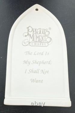 Precious Moments Psalm 23 Windows Complete Set of 7 Limited Edition