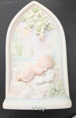 Precious Moments Psalm 23 Windows Complete Set of 7 Limited Edition