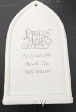 Precious Moments Psalm 23 Windows Complete Set of 7 Limited Edition
