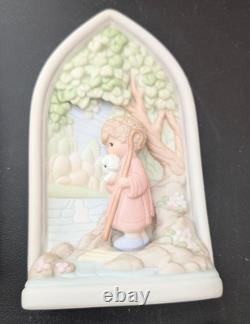 Precious Moments Psalm 23 Windows Complete Set of 7 Limited Edition
