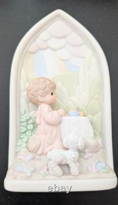 Precious Moments Psalm 23 Windows Complete Set of 7 Limited Edition