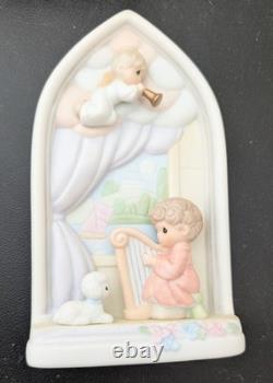 Precious Moments Psalm 23 Windows Complete Set of 7 Limited Edition